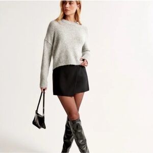 Abercrombie Menswear inspired wrap mini skort